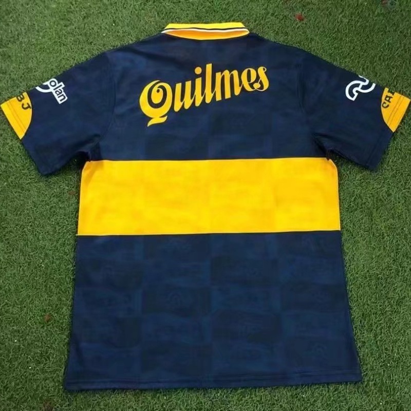 Áo Thun Bóng Đá Ngắn Tay Đội Tuyển Boca home 95-97