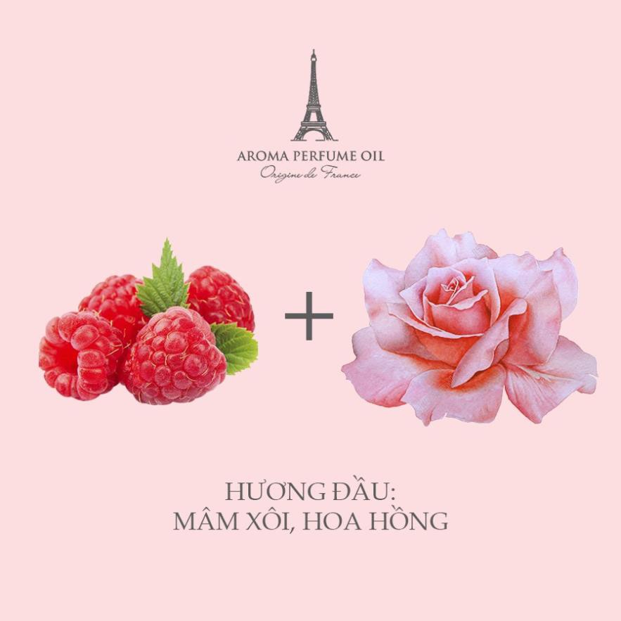 Tinh Dầu Nước Hoa Aroma Midnight Rose 12ml Phong Cách Ngọt Ngào, Bí Ẩn, Cuốn Hút