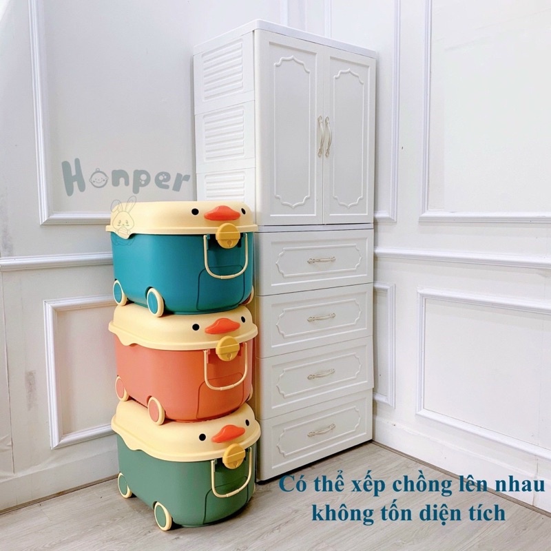 Thùng Đựng Đồ Chơi Hình Vịt Honper