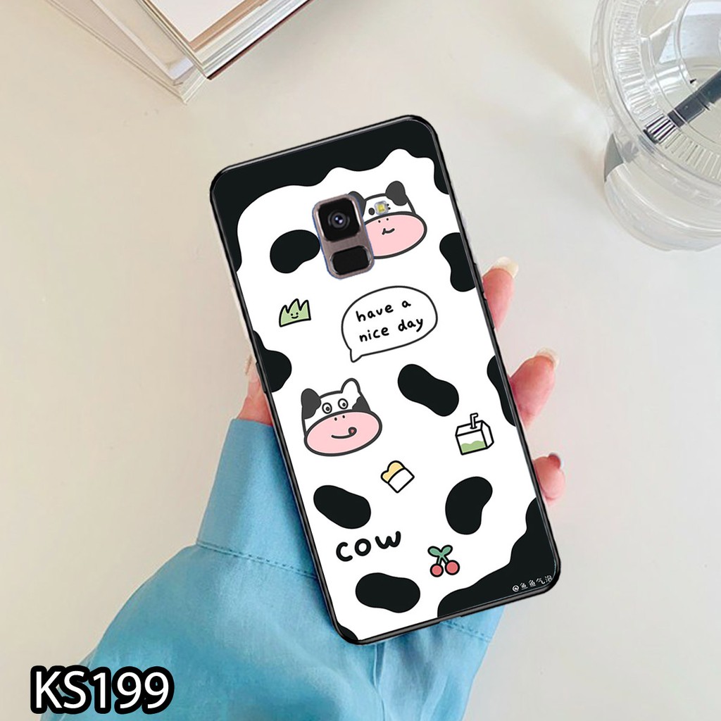 Ốp lưng Samsung A6/A6 Plus/A8/A8 Plus in hình bò sữa đẹp, độc, lạ_KINGSTORE.HN_Ốp SS A6-2018/A6 Plus/A8-2018/A8 Plus