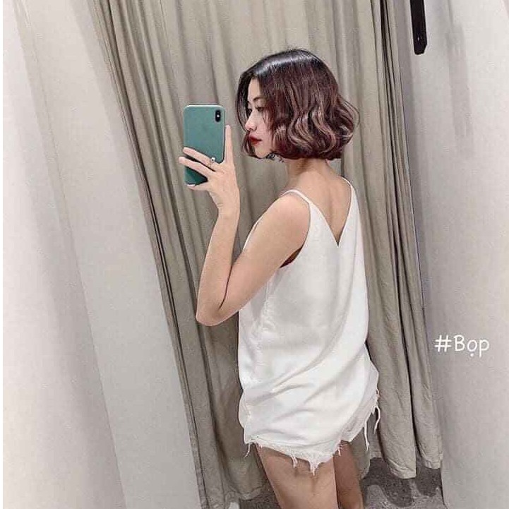 Áo lụa 2 dây nữ sexy quyến rũ | WebRaoVat - webraovat.net.vn