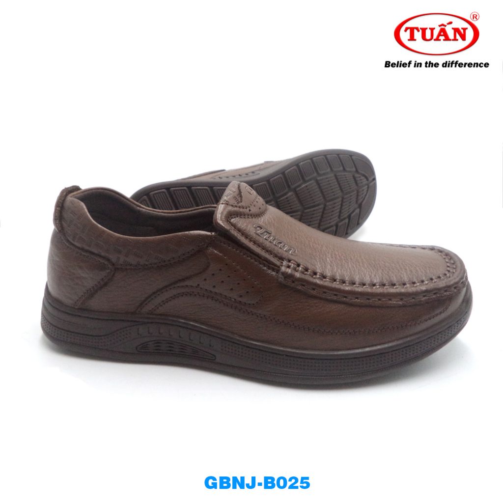 Giày da nam giày lười nam cao cấp thương hiệu Tuấn GBNJ-025