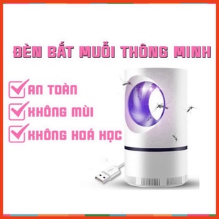 Đèn bắt muỗi hình trụ cổng Usb - Máy bắt muỗi ruồi thông minh