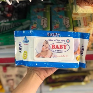 BỊCH 80 TỜ KHĂN ƯỚT BABY WIPES