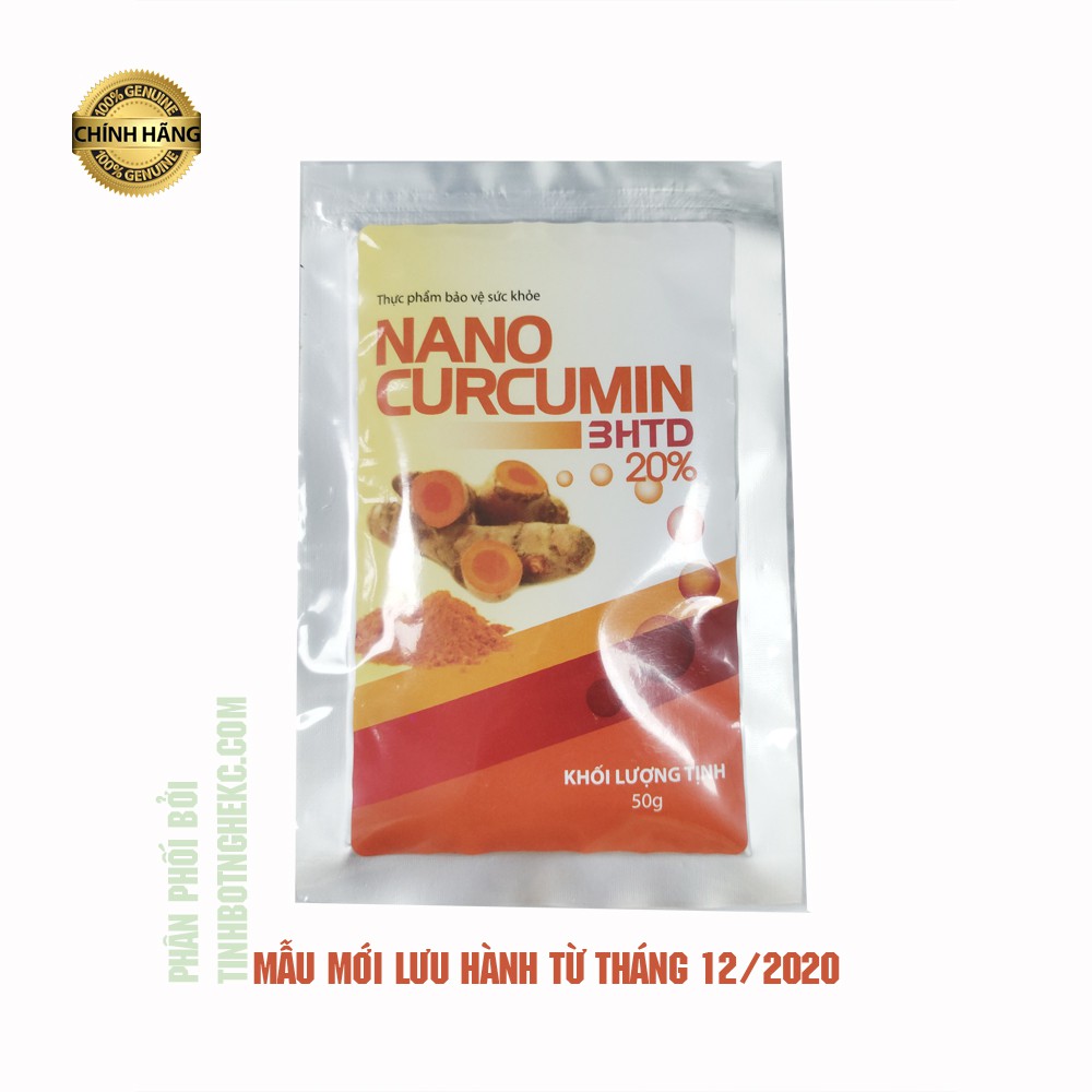 Nano curcumin 3HTD 50g dạng gói - Công ty cổ phần tinh dầu và chất thơm - Enteroil