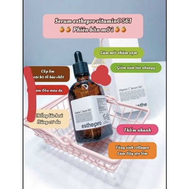 Tinh chất Serum Vitamin C 561 Esthepro 100ml