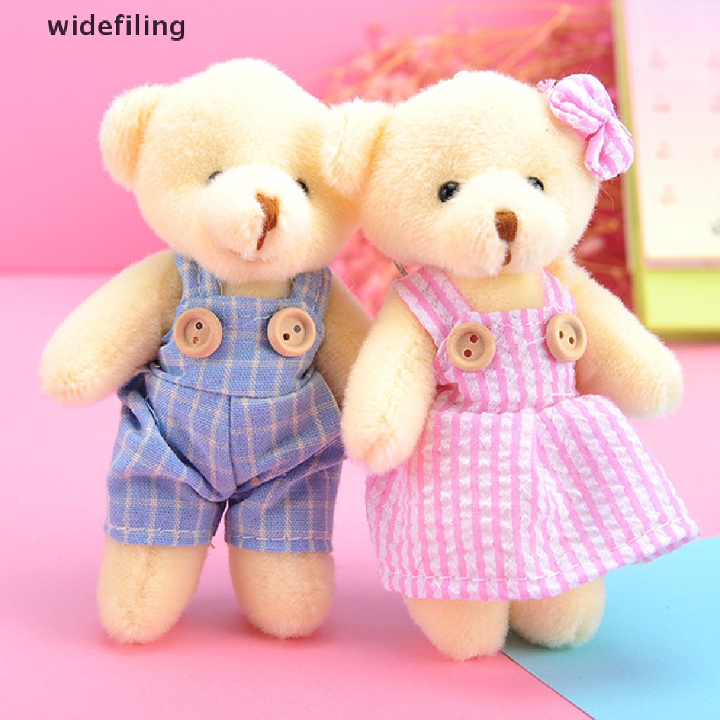Móc Khóa Gấu Teddy Nhồi Bông Dễ Thương