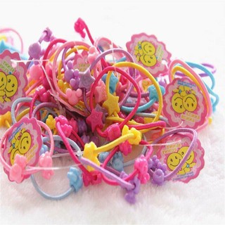 Set 50 chun buộc tóc cho bé gái siêu xinh