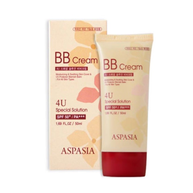 Kem nền Aspasia 4U Special BB Solution Cream SPF50 Pa+++