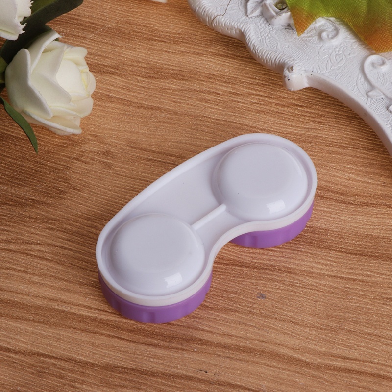 Set 4 Khung Bảo Vệ Kính Áp Tròng Nhiều Màu Sắc Cho Trave