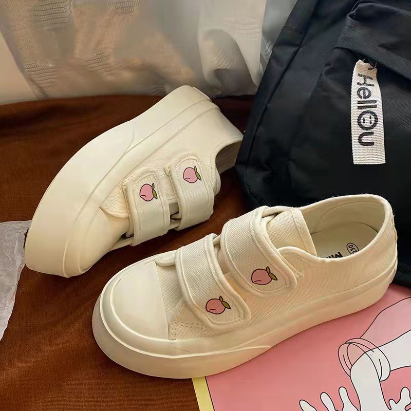 Giày thể thao ulzzang đế bánh mì quai dán thời trang