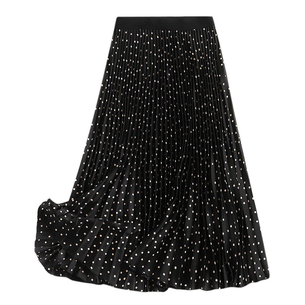 Chân Váy Maxi Dài Lưng Thun Phong Cách Vintage Thời Trang Cho Nữ | BigBuy360 - bigbuy360.vn