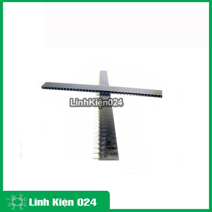 Thanh jump cái đơn 1x40P 2.54mm (đen)