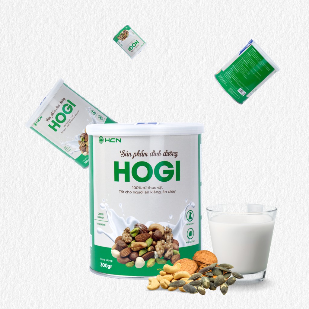 Sữa hạt dinh dưỡng cho người giảm cân Hogi 300g kiểm soát cân nặng SB02