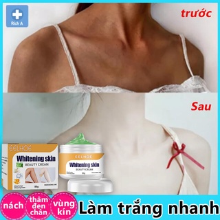 Kem body trắng da,kem dưỡng trắng da body,công thức kem body trắng nhanh Làm trắng và khử mùi vùng nách thâm đầugối