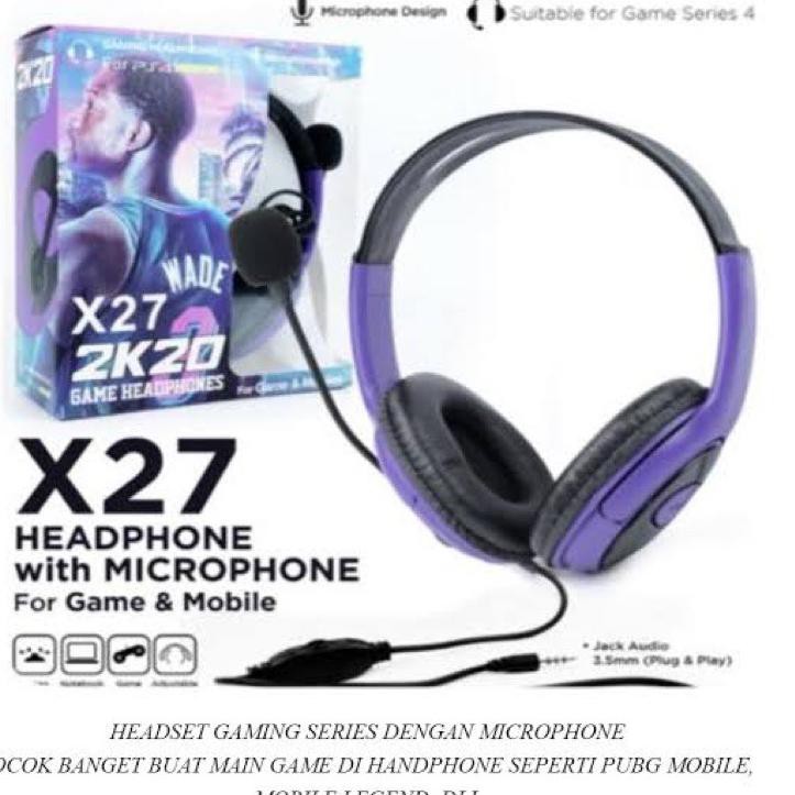 Tai Nghe Trùm Đầu Chơi Game Có Mic X3 X4 X11 X14X0 | BigBuy360 - bigbuy360.vn