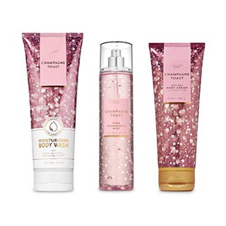 [❄️BST Winter Scents 2019❄️] Dòng Sản Phẩm Tắm Dưỡng Xịt Thơm Nước Hoa Toàn Thân Bath & Body Works - Champagne Toast