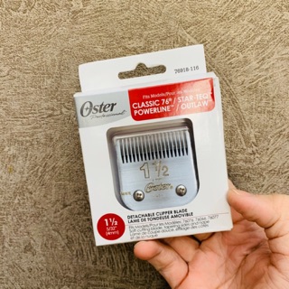 Lưỡi tông đơ Oster Classic 76 & Model 10 số #1 (2.4mm) | số #1.1/2 (4mm) | số #2 (6.3mm)