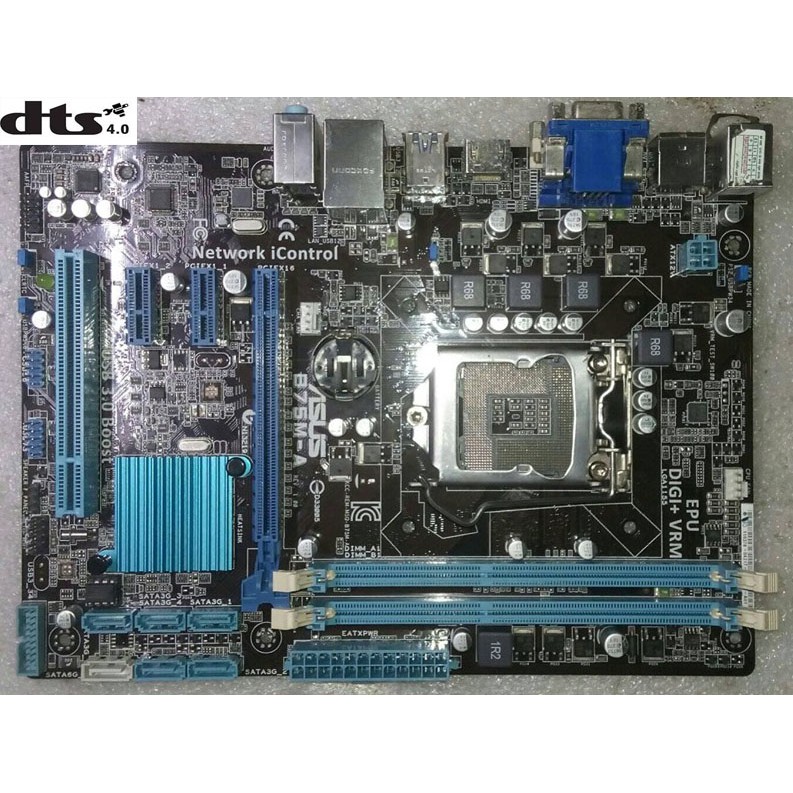 Bo mạch chủ máy tính bàn (main) ASUS H61, B75 Socket 1155 (Kèm: Chặn (FE), Keo tản nhiệt CPU, Còi, dây SATA) | BigBuy360 - bigbuy360.vn