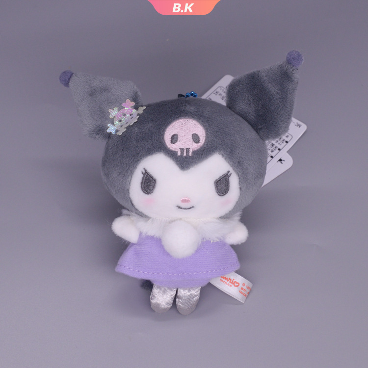 SANRIO HELLO KITTY Đồ Chơi Nhồi Bông Hình Nhân Vật Hoạt Hình Kuromi My Melody Dễ Thương (Ku2)