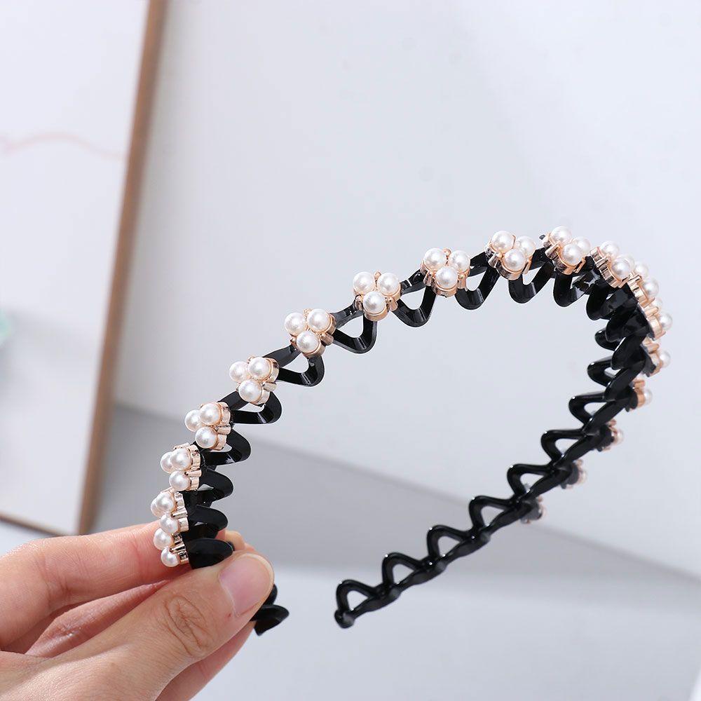 Băng Đô Đính Hoa Ngọc Trai Thời Trang Sang Trọng Cho Cô Dâu