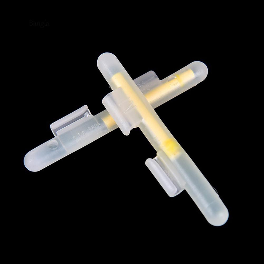 Bộ 2 đèn dạ quang gắn phao câu cá thích hợp đi câu đêm
