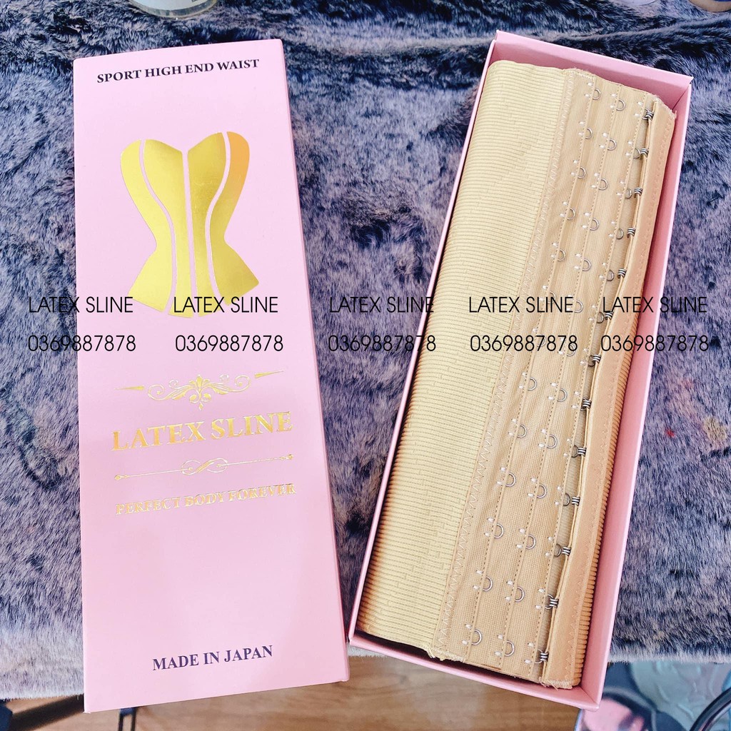 Đai Nịt Bụng Latex Sline Nhập Khẩu Nhật Bản