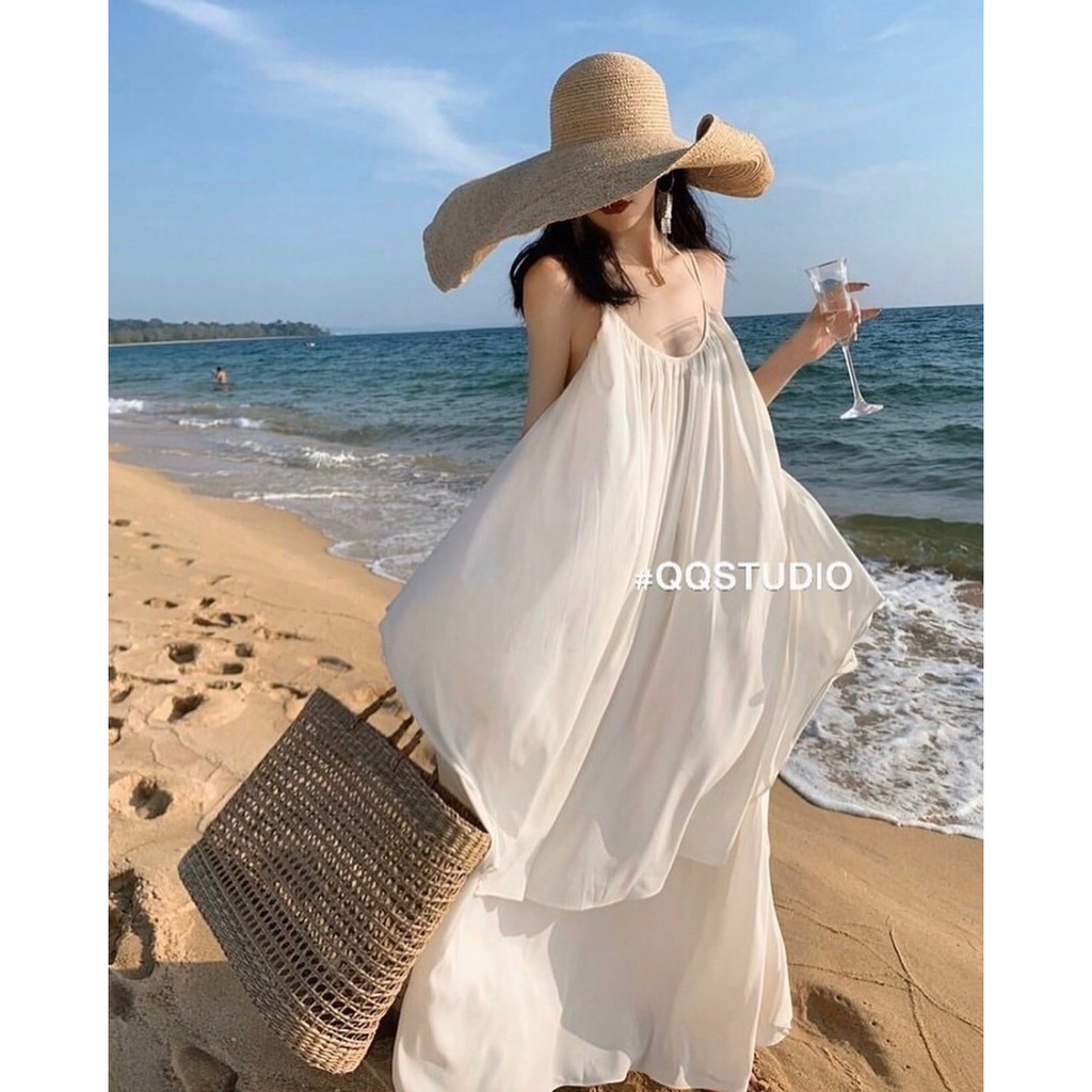 [ẢNH CHÍNH CHỦ]_DK1116_ĐẦM MAXI XÒE TẦNG BỒNG XẾP LỚP | BigBuy360 - bigbuy360.vn