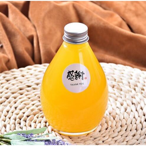 Chai thủy tinh 500ml hình giọt nước nắp nhôm | BigBuy360 - bigbuy360.vn