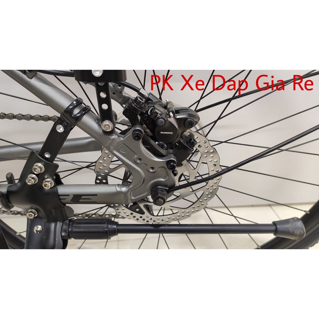 Xe đạp thể thao đường phố Life HBR99 MAX, Khung nhôm 6061 siêu nhẹ, bộ đề Shimano 24 tốc độ, Phanh đĩa dầu Shimano