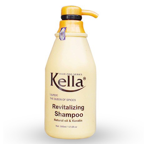 Dầu gội phục hồi tóc hư tổn Kella Revitalizing Shampoo 500ml