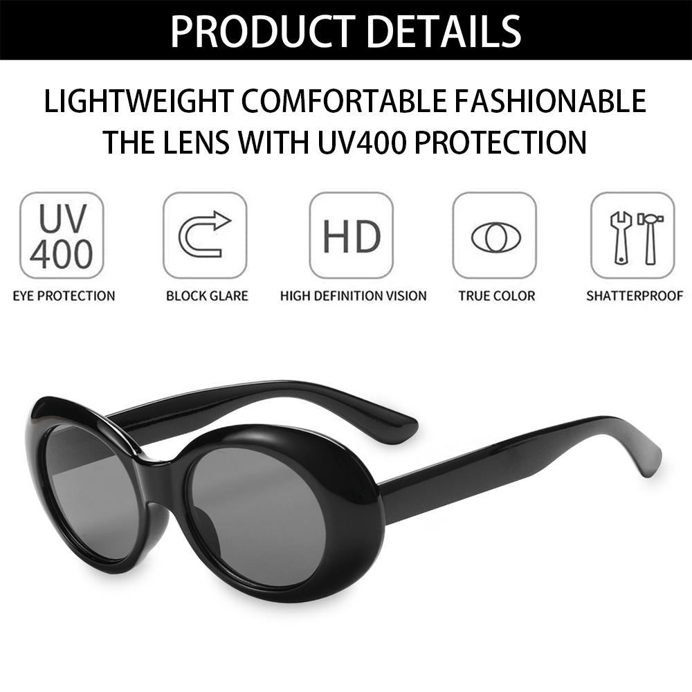 BSUNS Kính Mát Gọng Oval Phong Cách Vintage Thời Trang Cho Nữ