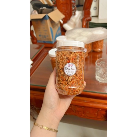 [ Tặng 100g bánh tráng rìa ps ] HÀNH PHI MUỐI TÉP LOẠI 1 200G