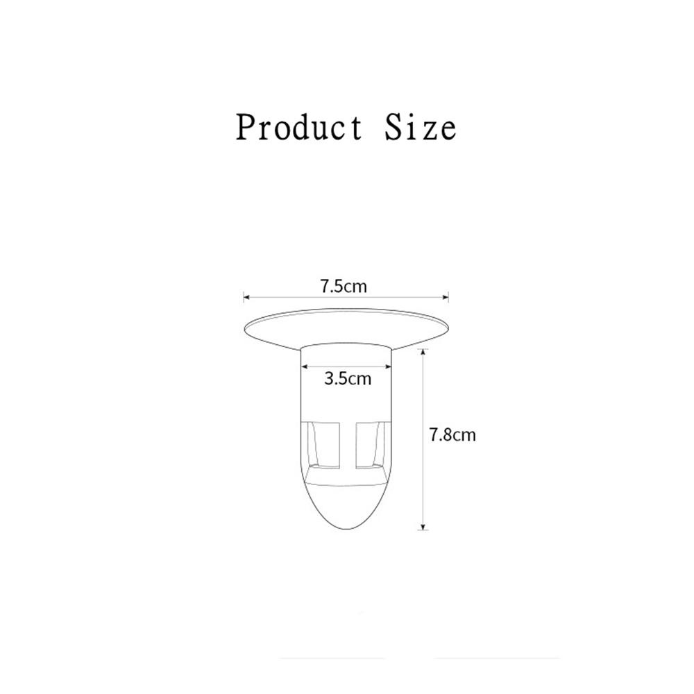 1 Miếng Bọc Cống Thoát Nước Sàn Nhà Bếp Khử Mùi Chống Nấm Mốc Ốp