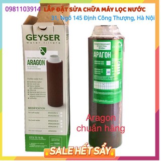 Lõi aragon cho máy lọc nướcnano geyser ♥️ lõi lọc số 3 máy nano geyser