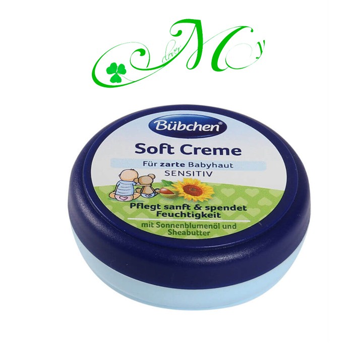 Kem dưỡng da cho bé Bubchen - Dưỡng ẩm da, giúp da mềm mịn, dùng an toàn cho trẻ sơ sinh