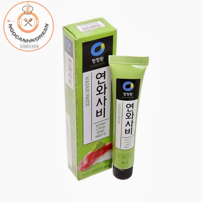 Mù Tạt Wassabi Hàn Quốc 35gr dạng tuýp