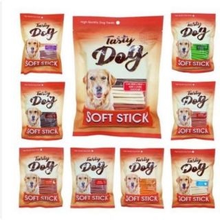 Que bánh thưởng dạng mềm PET8 Thái Lan cho cún