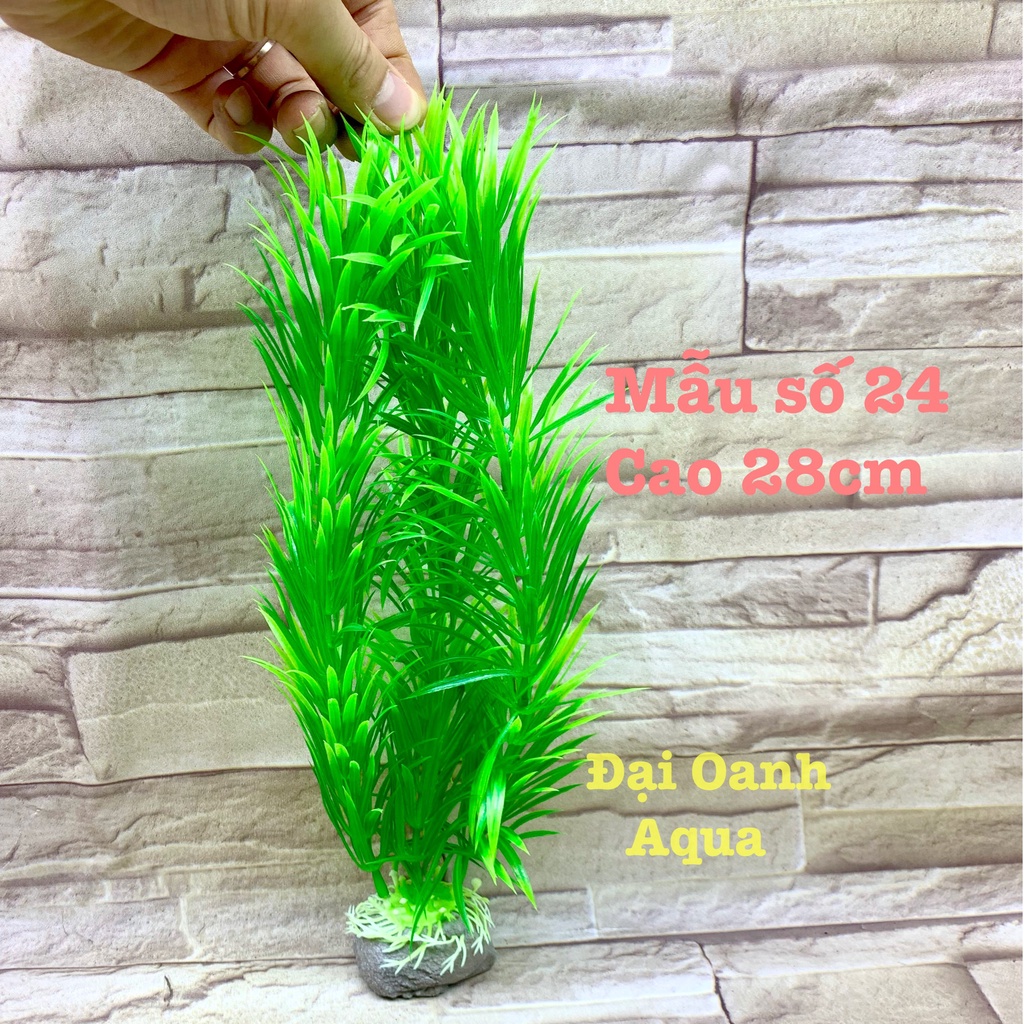 Cây Nhựa Thủy Sinh Trang Trí Bể Cá Cảnh - Cây Cảnh Thủy Sinh Giả Trang Trí Bể Cá
