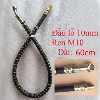 Dây phanh dầu mềm kết nối 60cm
