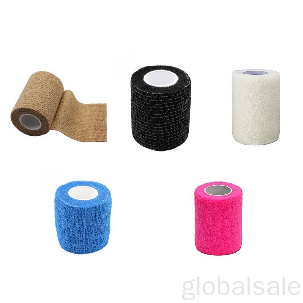 Cuộn băng quấn cổ tay/ mắt cá chân 2.5cmx4.5m tự dính thoáng khí chống thấm nước