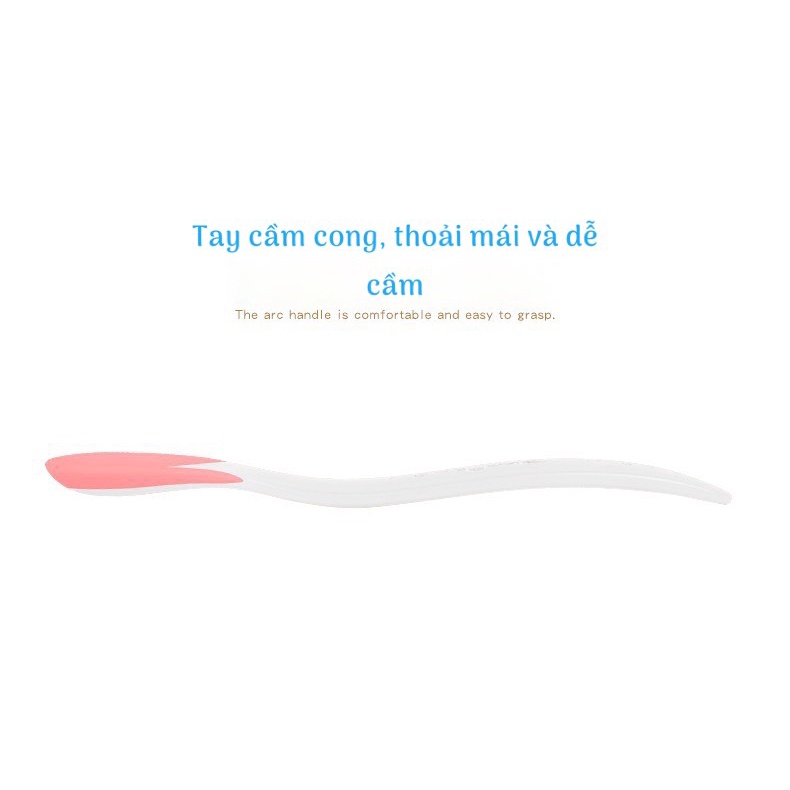 [Mẹ&amp;bé] SET 2 THÌA ĂN DẶM ĐỔI MÀU CHO BÉ