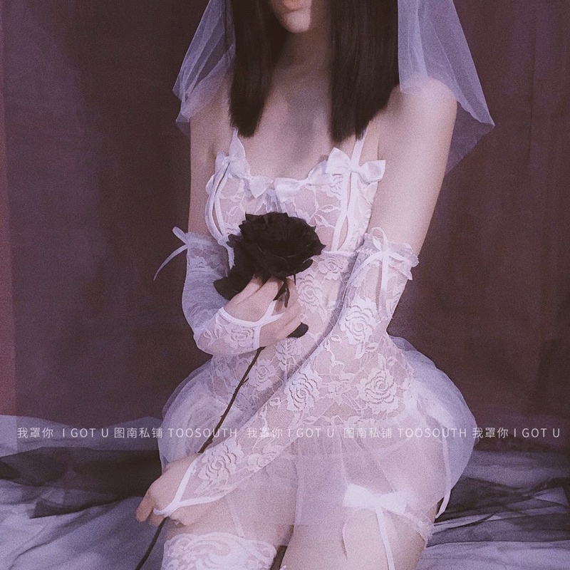 Cosplay sexy, Đồ ngủ cosplay cô dâu sexy  ST45