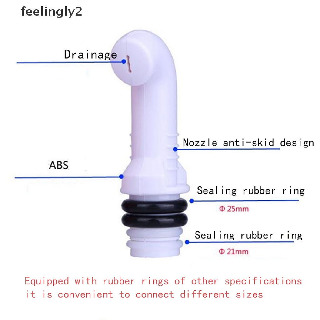[Hàng mới về] Ống nối dụng cụ vệ sinh nhấn thủ công di động cho du lịch