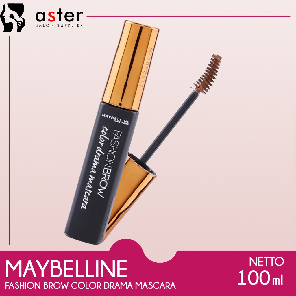 (hàng Mới Về) Mascara Chuốt Lông Mày Maybelline Màu Sắc Thời Trang