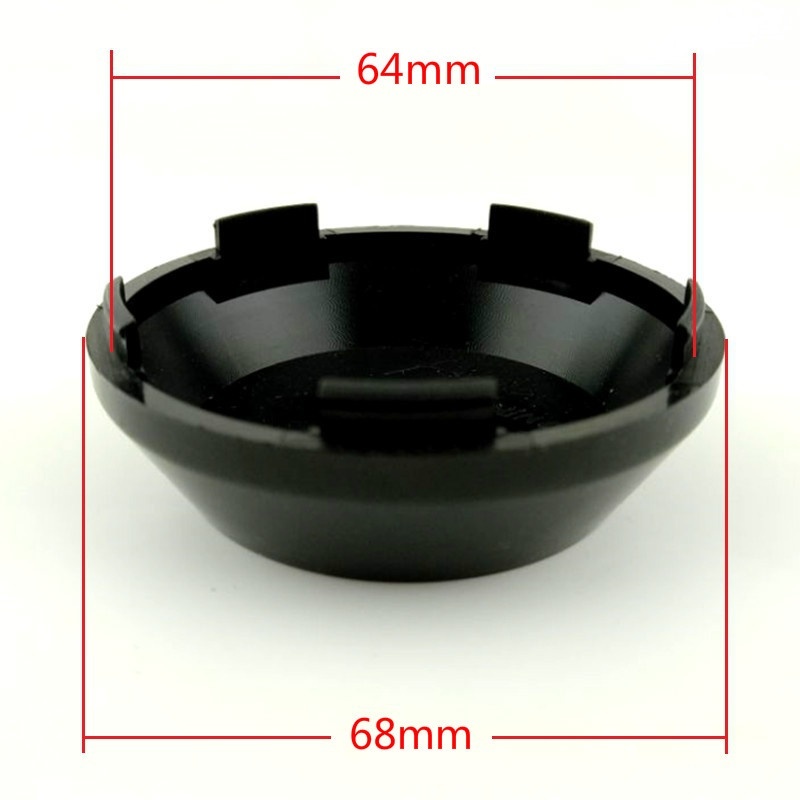 1 Miếng Dán Logo 65mm 68mm Trang Trí Mâm Bánh Xe Hơi