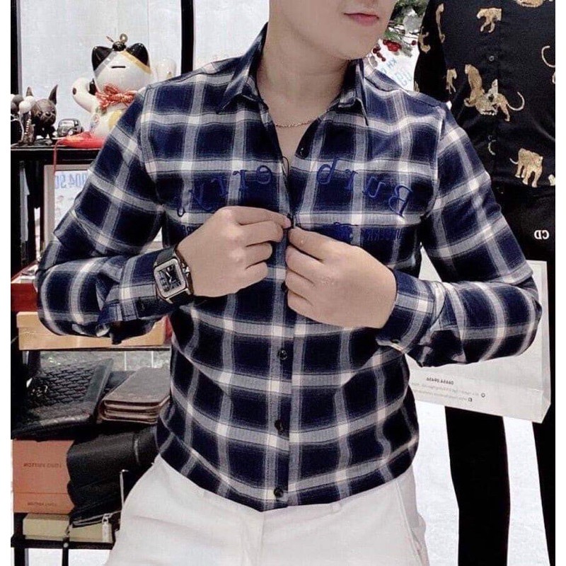 (FREESHIP) Áo sơ mi nam kẻ BBR cực hot | BigBuy360 - bigbuy360.vn