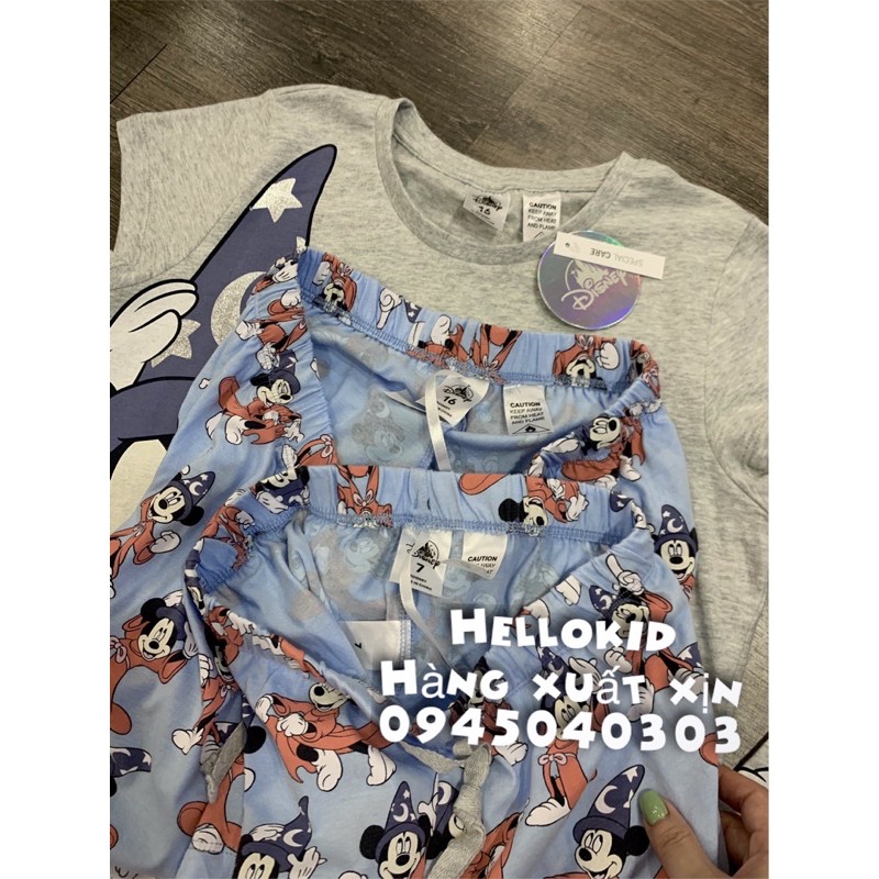 bộ mickey đội mũ