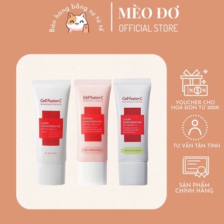 Kem chống nắng Hàn Quốc Cell Fusion C Toning & Laser nâng tone cho da dầu mụn, nhạy cảm 50ml