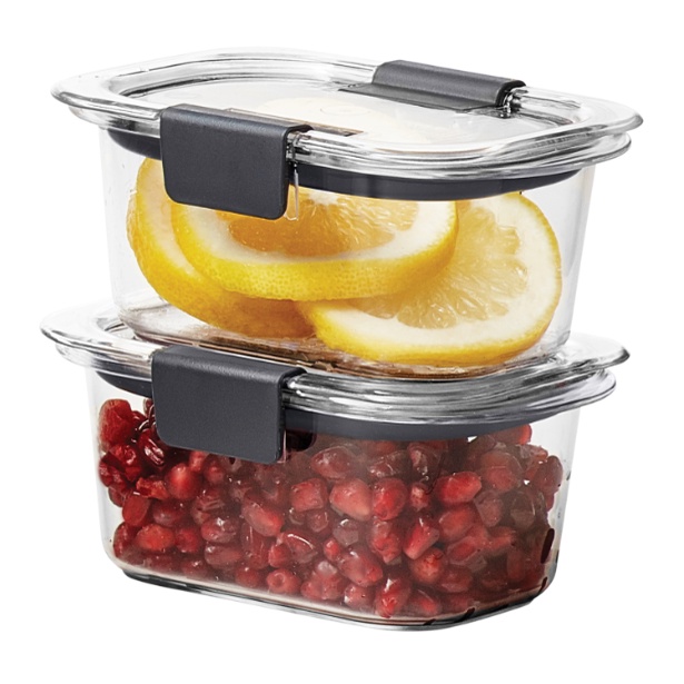 [5 size lẻ] HỘP NHỰA ĐỰNG THỰC PHẨM, NHỰA TRONG SUỐT CAO CẤP Rubbermaid Brilliance Food Storage Containers